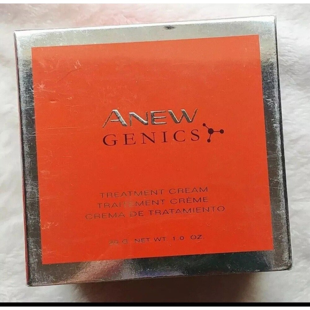 moisturizer New Avon Anew Genics face cream wrinkle reducer skin care protection